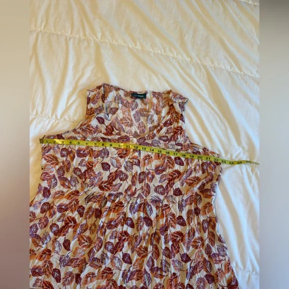 Modcloth Leaf Print Blouse - Picture 5 of 10